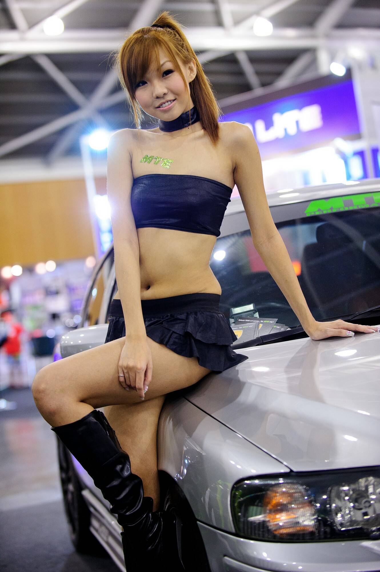 Super Import night 美女车模特写真　国内性感美女